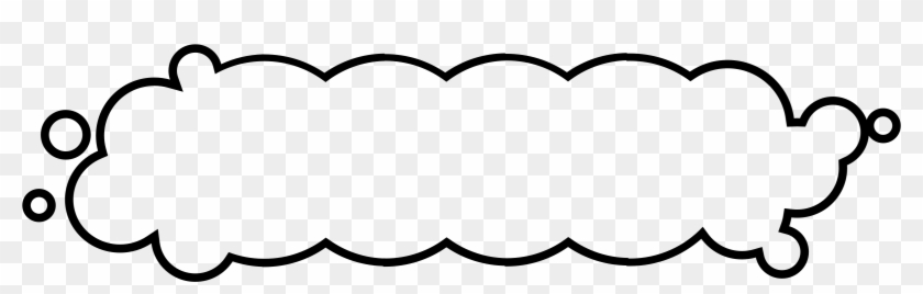 Big Image - Cloud Text Box Png #427640