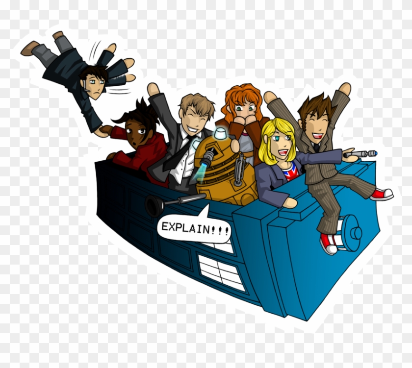 Tardis Adventure Time By Jagarnot - Christmas Doctor Who Fan Art #427659