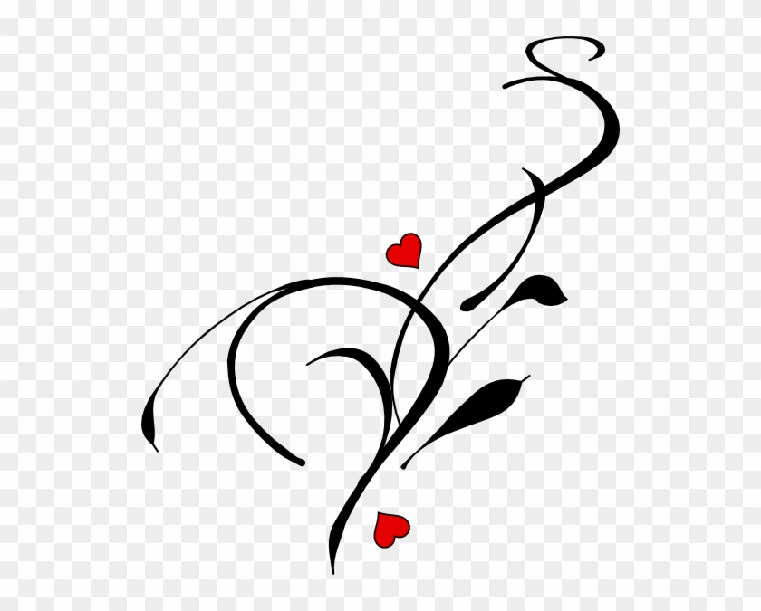 Vine Heart Clip Art - Vine Clip Art #427707