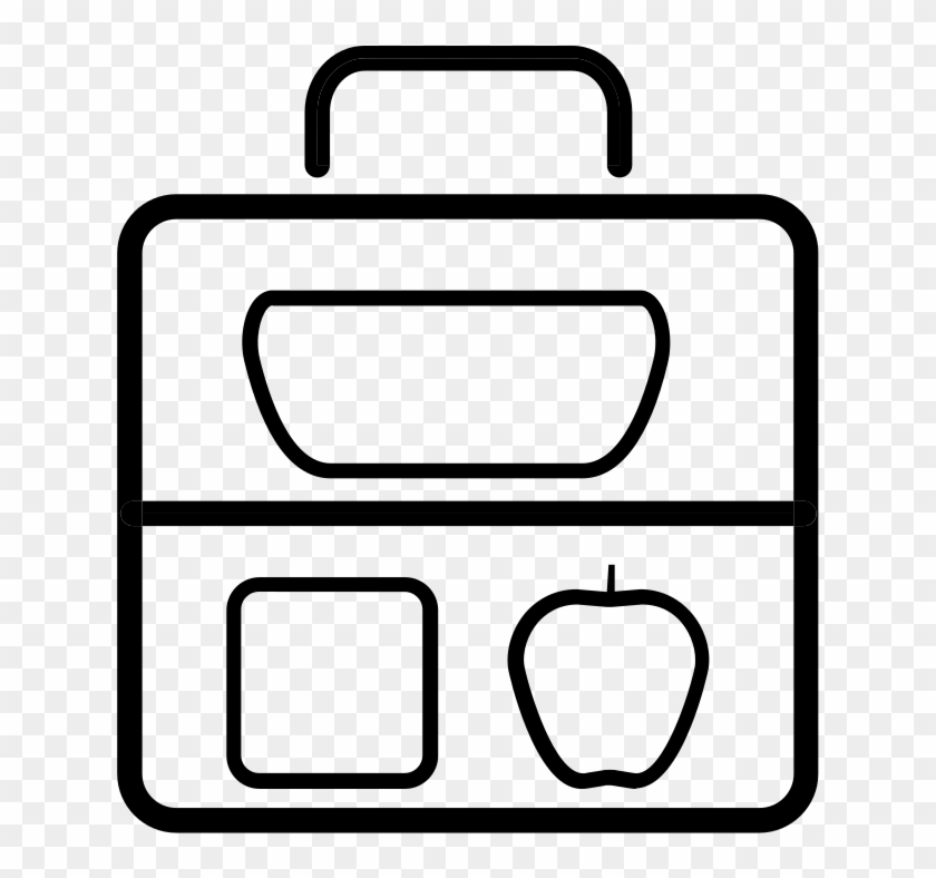 Lunch Box Coloring Page - Lunch Box Para Colorear #427773