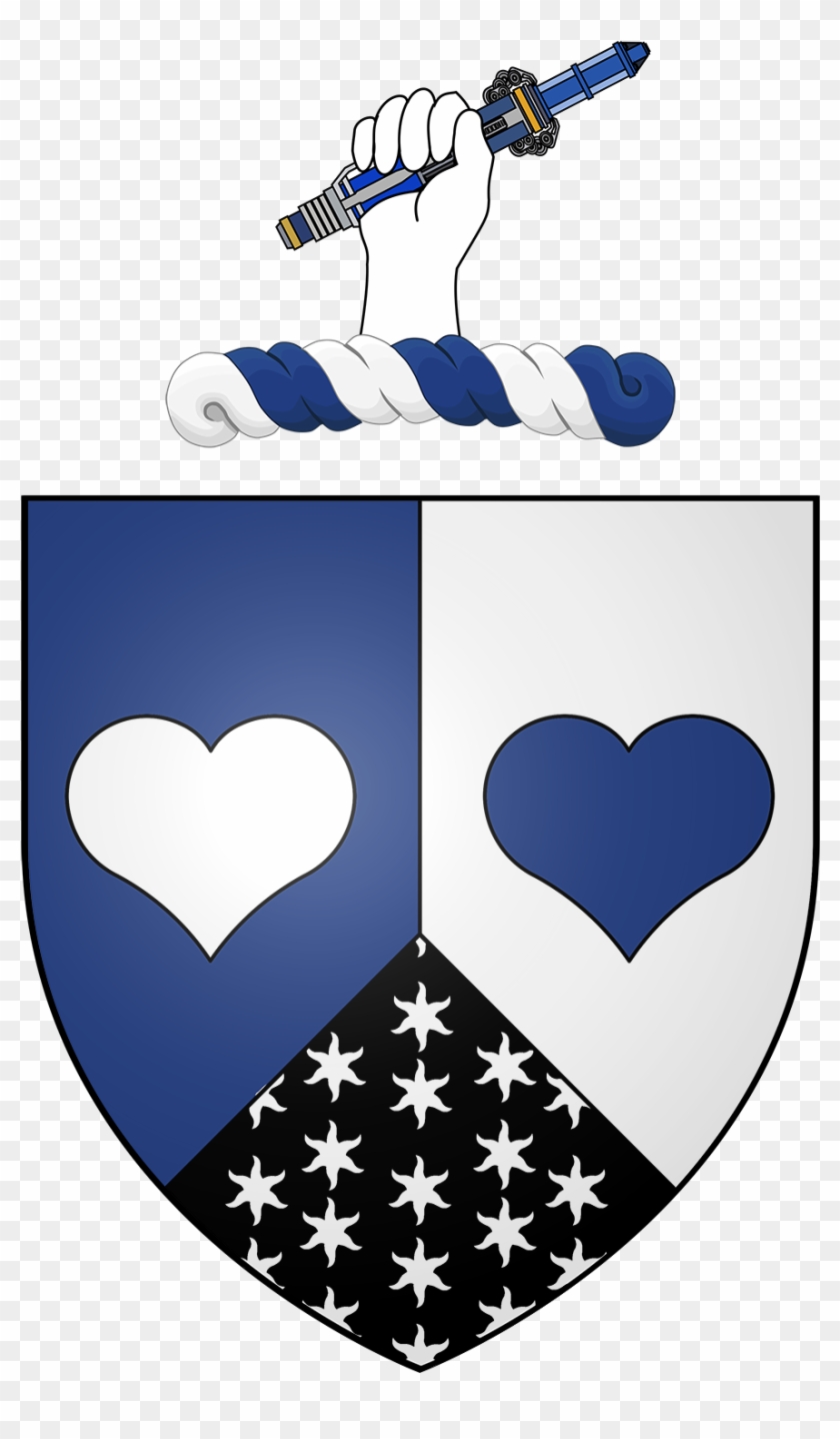 Coat Of Arms Of Sir Doctor Of Tardis - Heart #427859