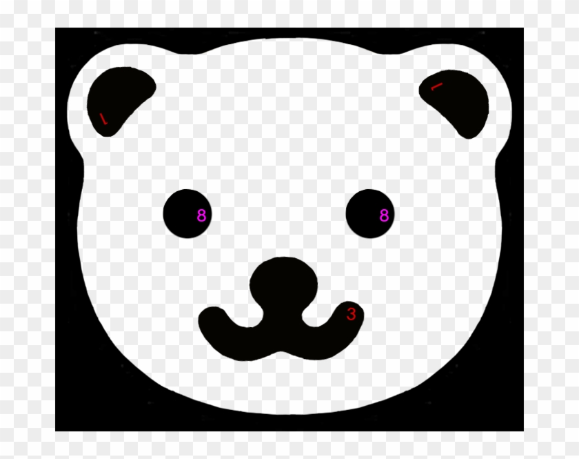 Cutezcute Bear Face - Cutezcute Bear Face #427868