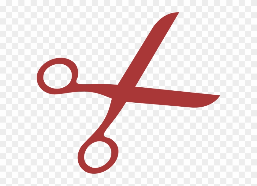 Scissor Clipart Red Scissors - Red Scissors Clip Art #428197