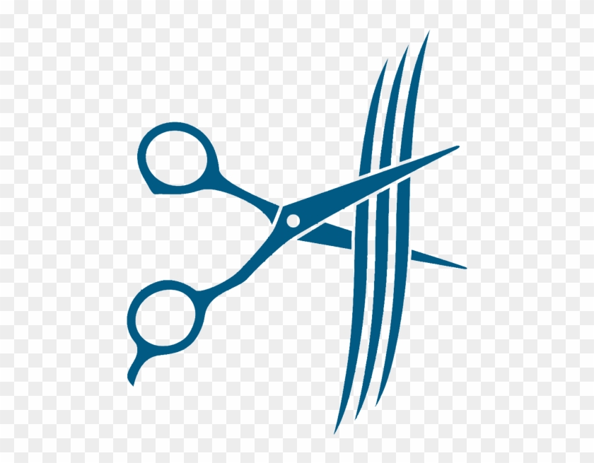 salon logo scissors