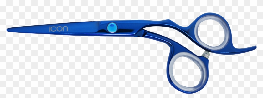 Icon 6" Blue Crane Titanium Coated Hair Cutting Shears - Hair-cutting Shears #428248
