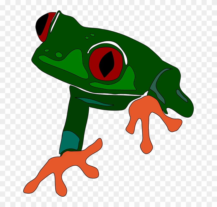 Frog Outline Clipart 20, Buy Clip Art - Frog Clip Art #428245