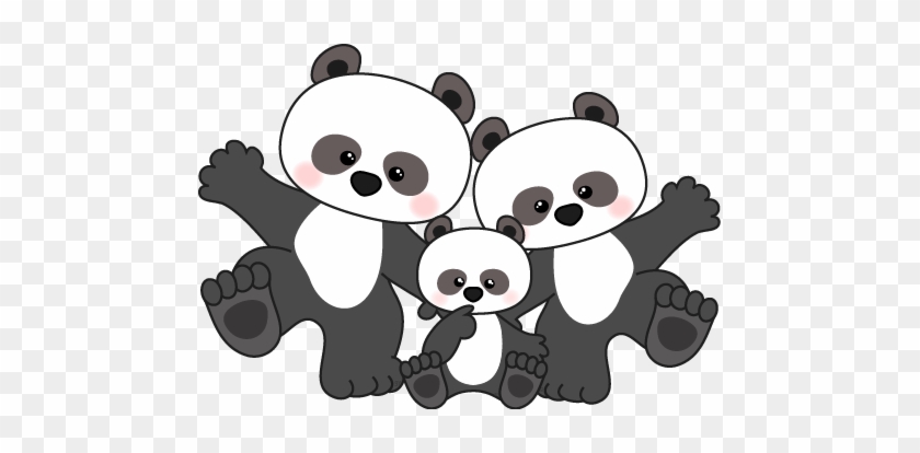 Cute Panda Clipart - Pandas Clipart Png #428258