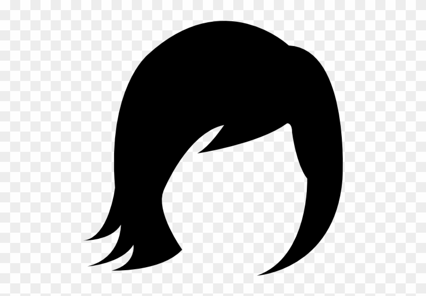 Female Short Hair Variant Vector - Short Black Hair Cartoon - Free  Transparent PNG Clipart Images Download