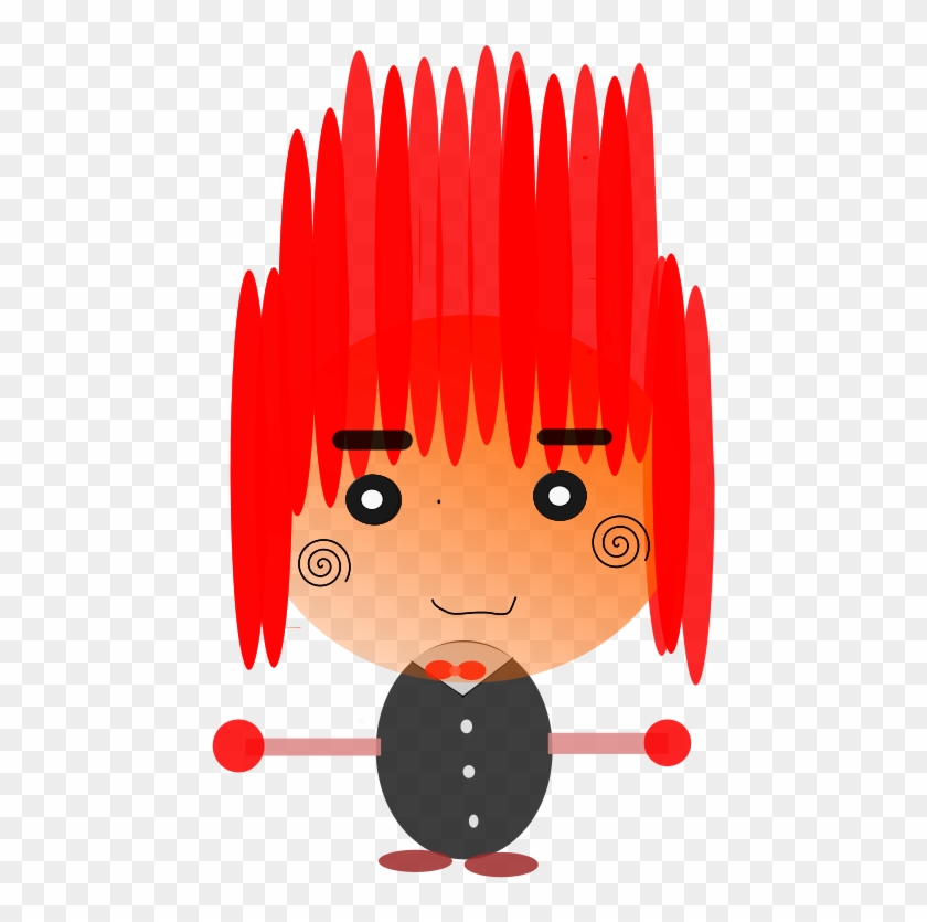Crazy Hair Character Png Images - Capricorn #428437
