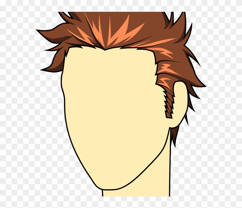 How To Draw Male Hairstyle - Cartoon #428463