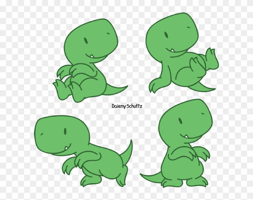 Chibi Carnivorous Dinosaur By Daieny On Deviantart - Chibi Dinosaur Png #428501