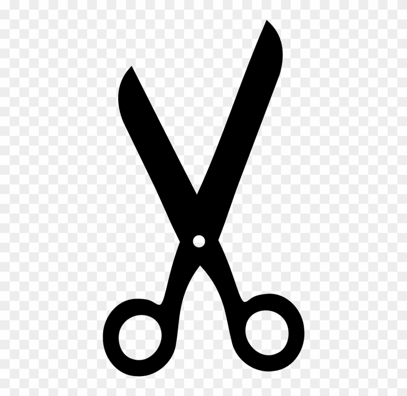 Clipart - Scissors Silhouette - Scissors Silhouette Clipart #428552