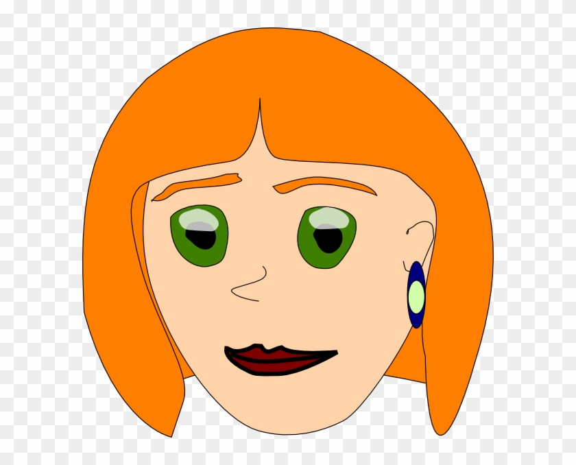 Orange Hair Clipart #428576