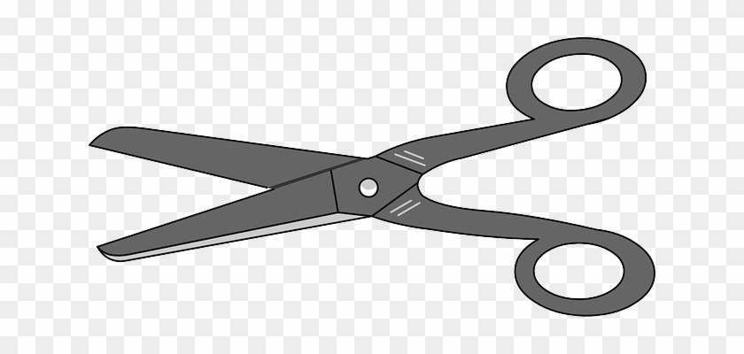 Cutting Scissors, Paper, Office, Barber, Hair, Cut, - Scissors Clip Art #428604