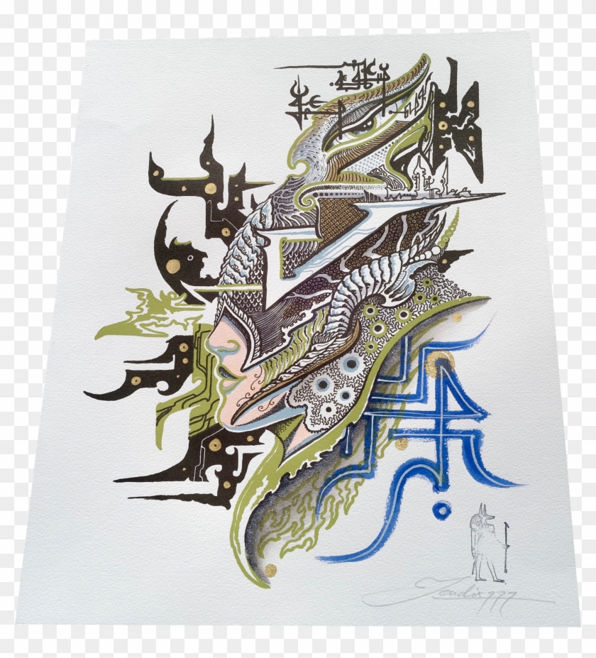 Hand-embellished Letterpress Print - Printing #428626