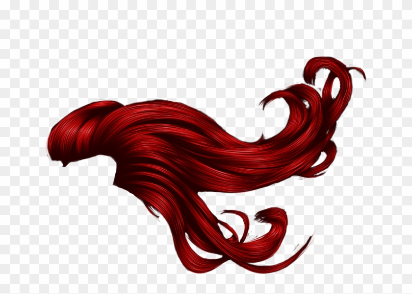 Windswept Hair Red By Hellonlegs - Red Hair Png #428671