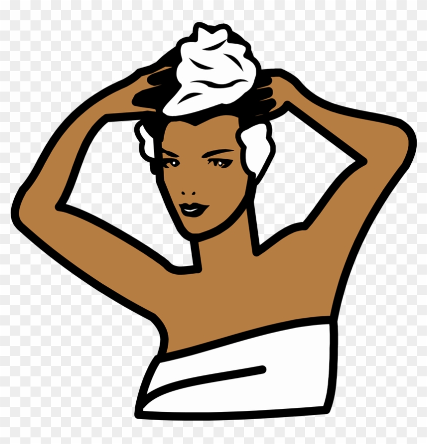 Wash Hair - Hair Wash Clip Art #428696