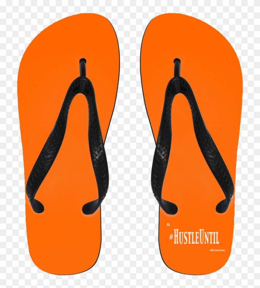 Hustle Until - Flip Flops - Small - Customcat Hustle Until - Flip Flops - Small #428766