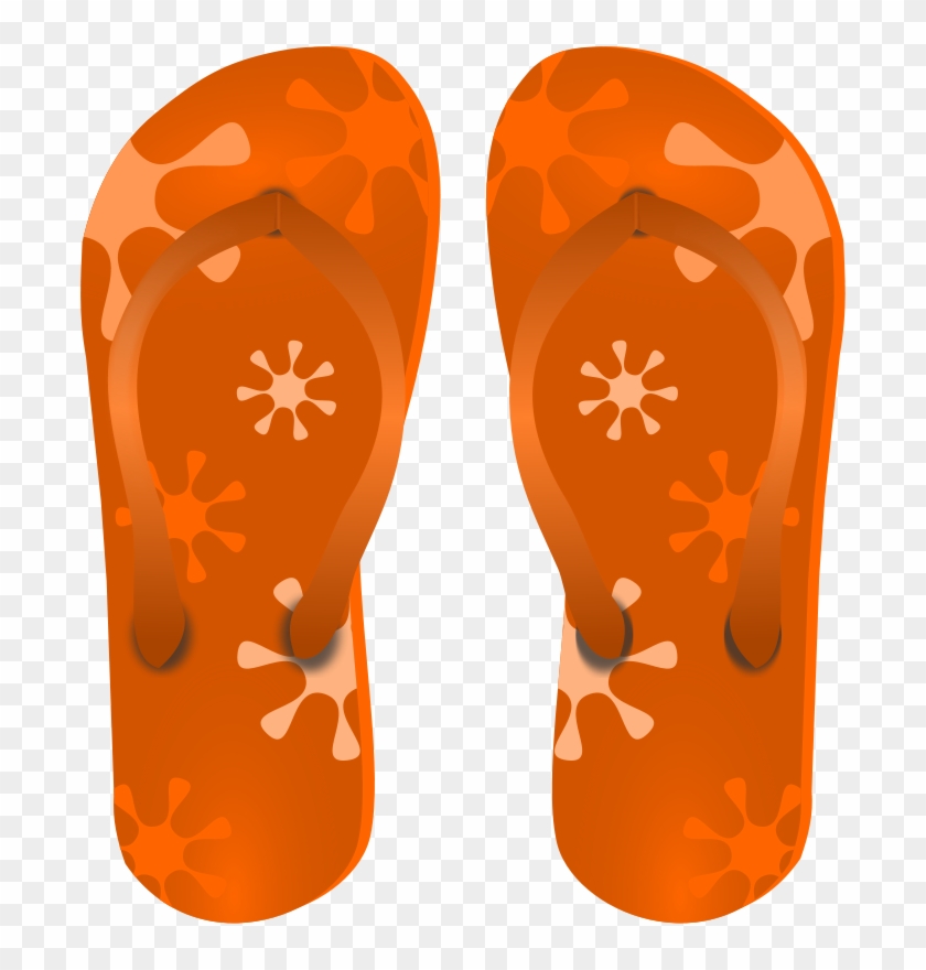 Flip Flops Clip Art Download - Slipper Clipart #428804