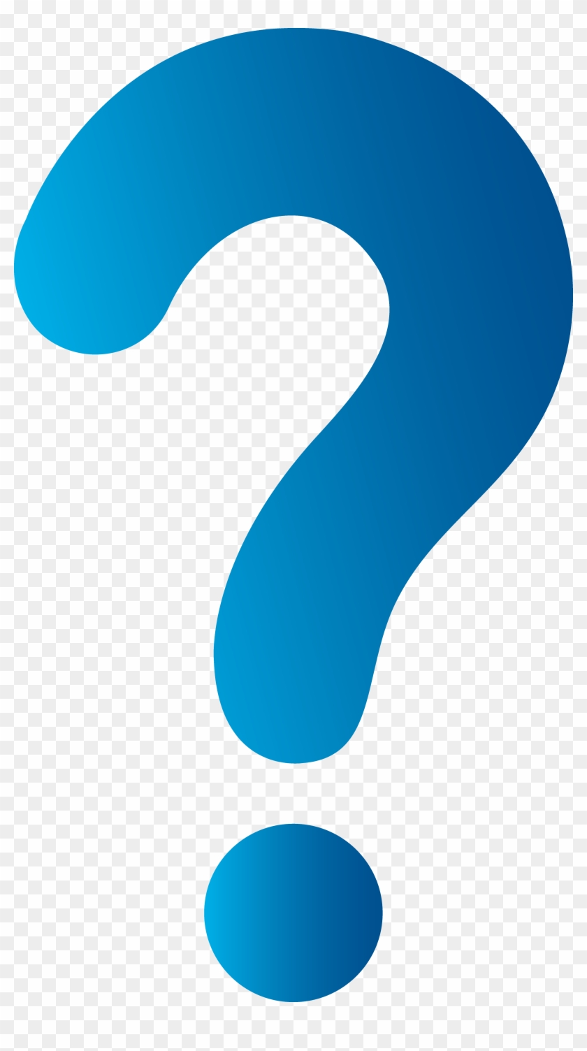 Question Mark Blue Png #428811