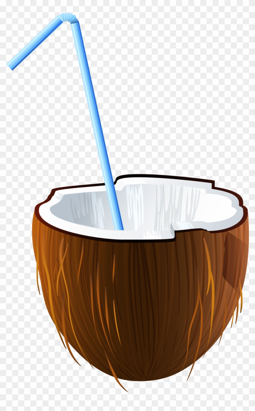 Coconut Clipart Full - Cocktail Summer Png #428817