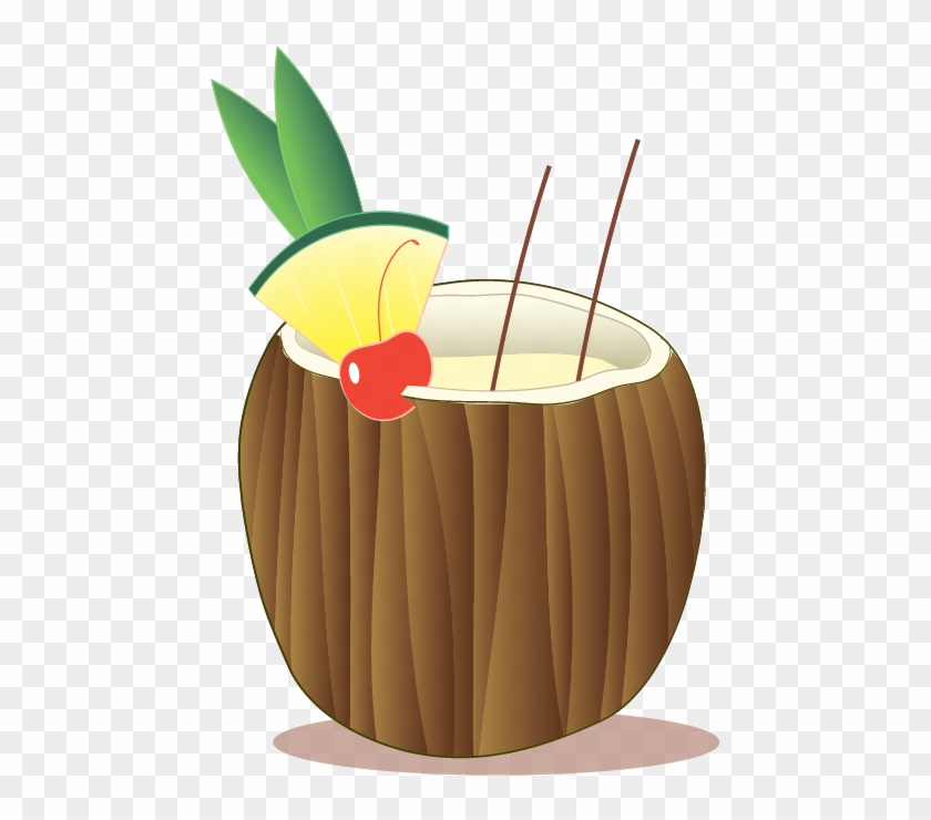 Cocktails - Pina Colada Clipart Png #428818