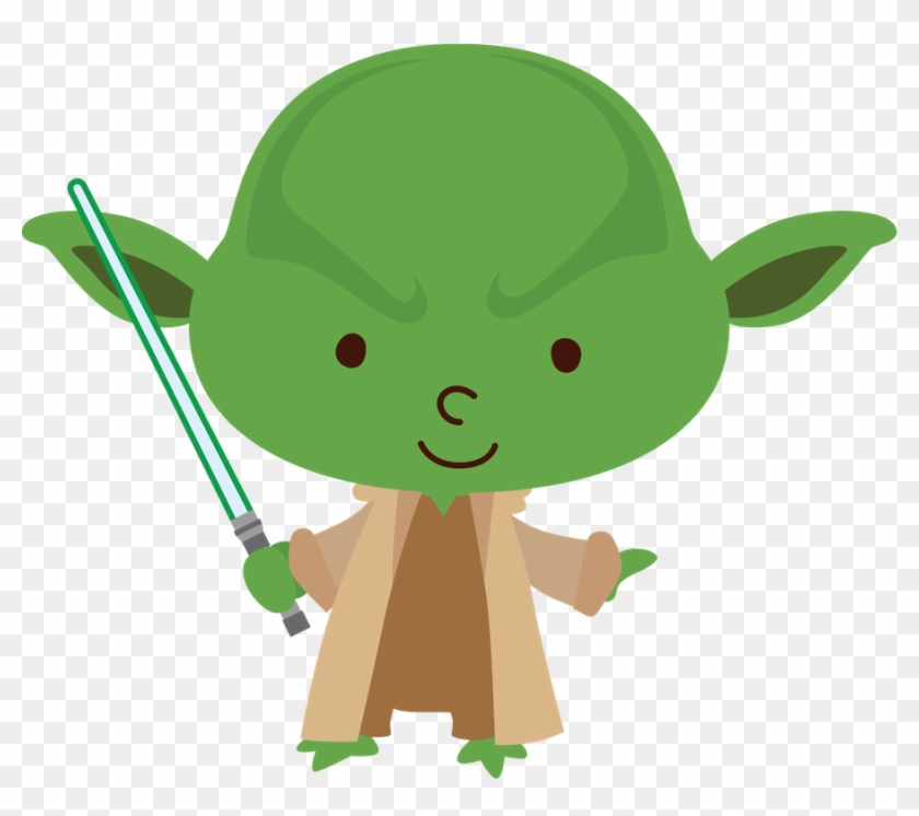 Yoda, Chewbacca, Anakin Skywalker, Luke Skywalker, - Star Wars Cute Cartoons #428859