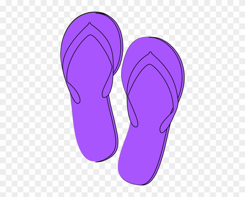 Flip Flops Clip Art At Clker - Flip Flop Clip Art #428862