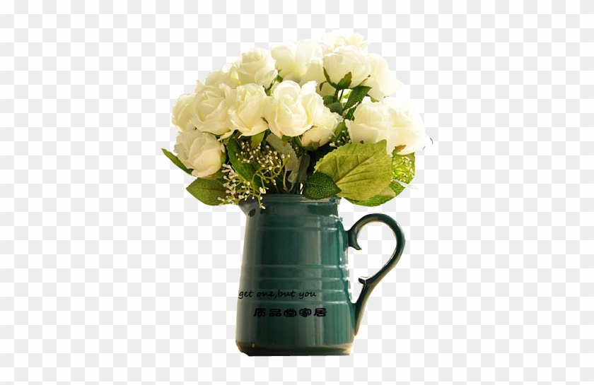 Garden Roses Flowerpot Flower Bouquet - Garden Roses Flowerpot Flower Bouquet #428987