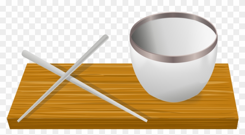 China Clipart Rice Bowl - Bowls And Chopsticks Clipart #429049