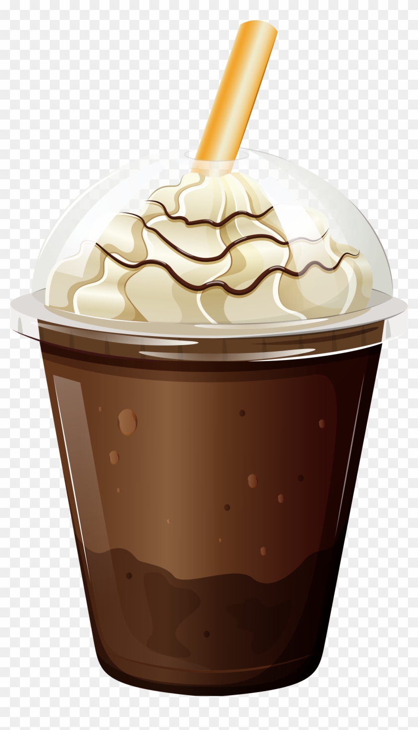 Coffee Cup With Whipped Cream Png Clipart - Coffee Cup With Whip Cream #429134