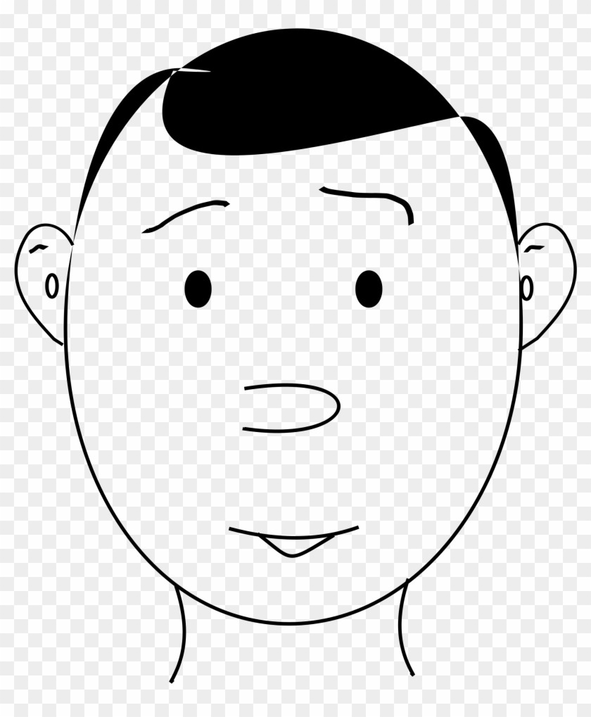 Free Clipart - Human Face Outline #429171