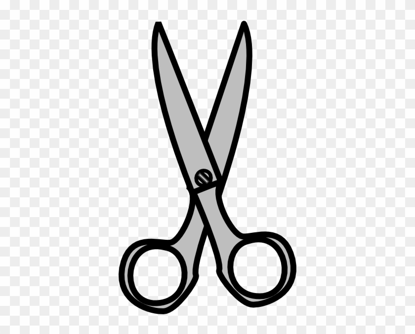 Scissor Clipart Red Scissors - Clipart Black And White Scissors #429297