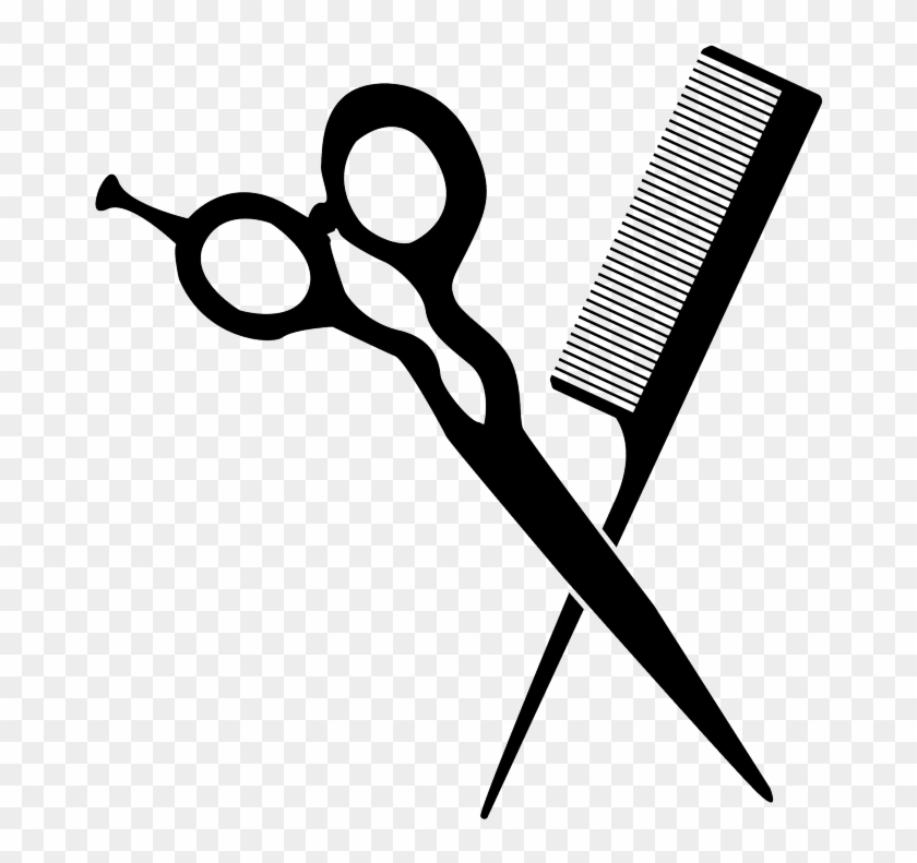 Haircuts - Hair Cutting Scissors Clip Art #429311