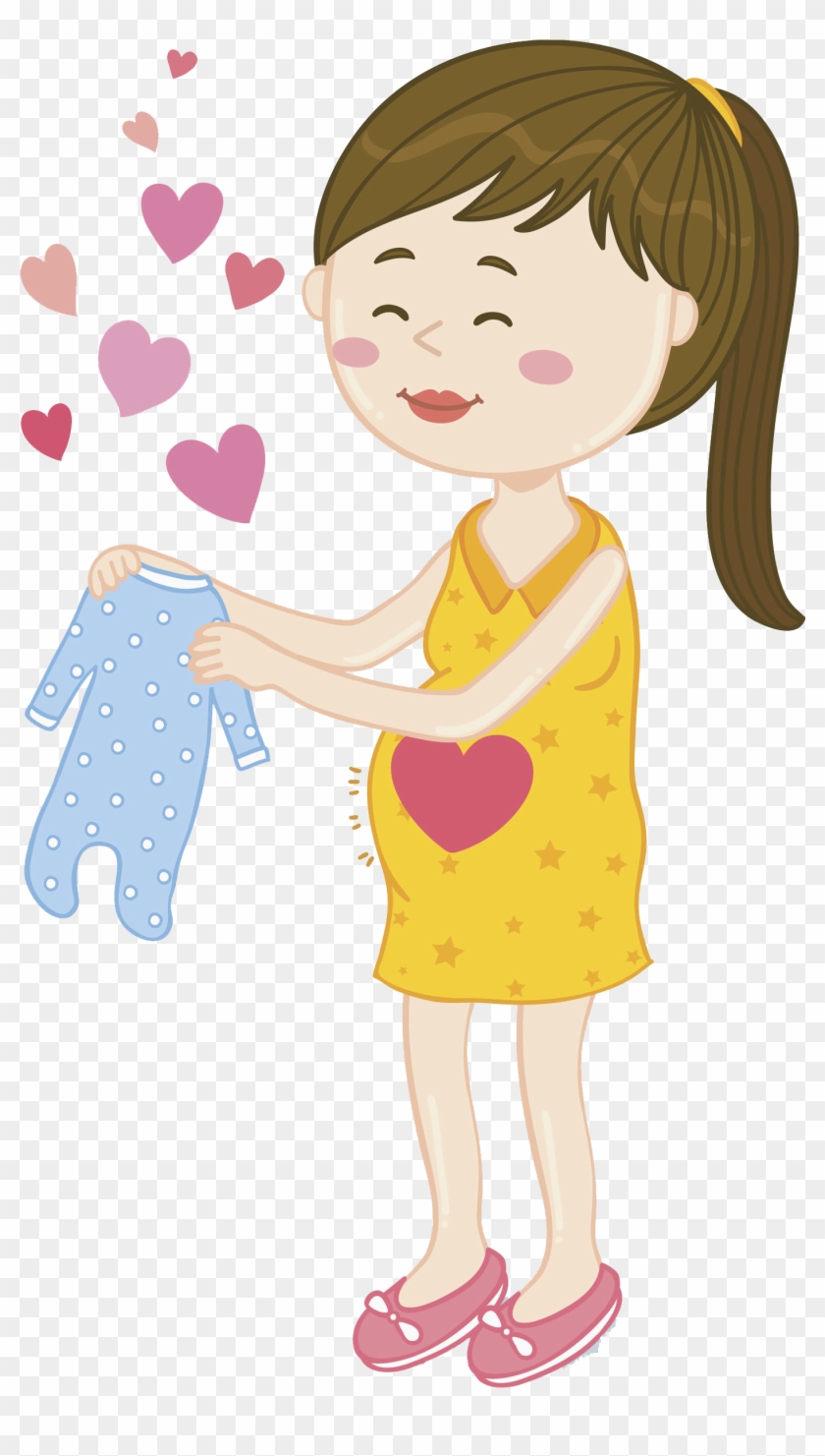 Drawing Pregnancy Clip Art - Drawing #429345