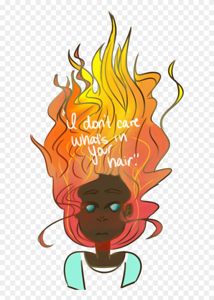 I Don't Care What's In Your Hair - Illustration #429371