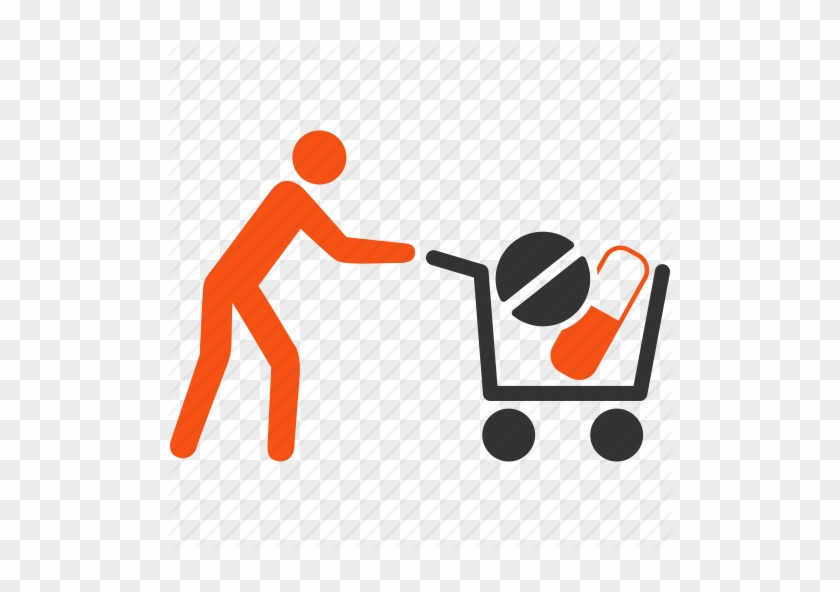 Search Clip Art Add, Bag, Basket, Business, Buy - Medical Shopping Cart #429576