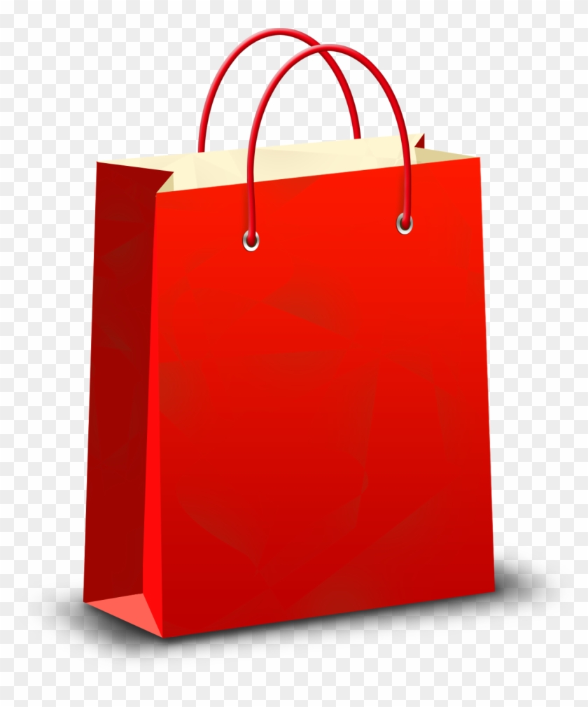 Paper Shopping Bag Png Image - Shopping Bag Emoji Transparent #429610