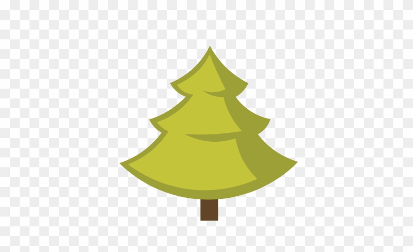 Pine Tree Svg Cut File For Scrapbooking Cute Cut Files - Christmas Tree Clip Art #429616