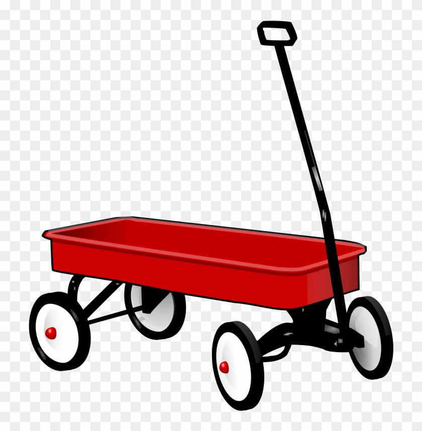 Free Red Toy Wagon Clip Art - Free Clip Art Wagon #429677