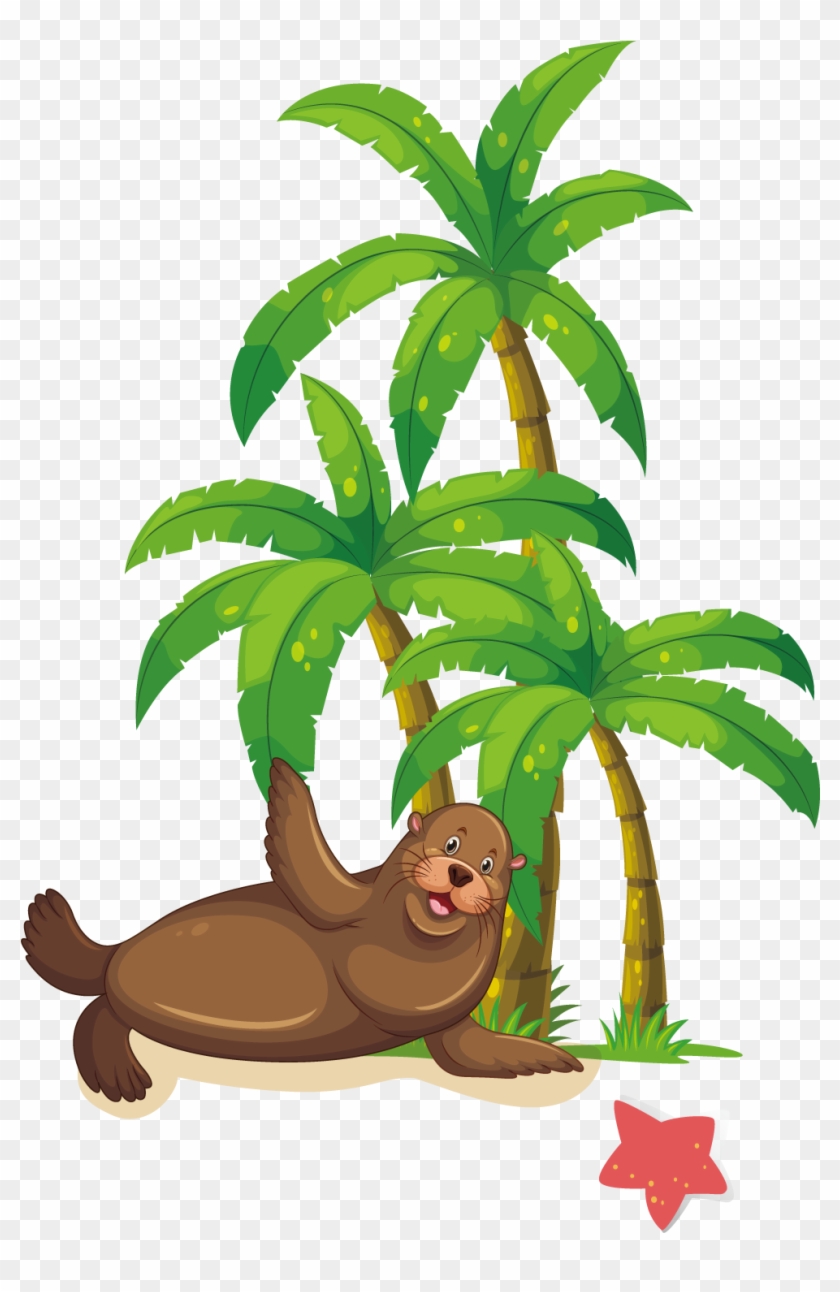 Coconut Arecaceae Animation Clip Art - Coconut Arecaceae Animation Clip Art #429753