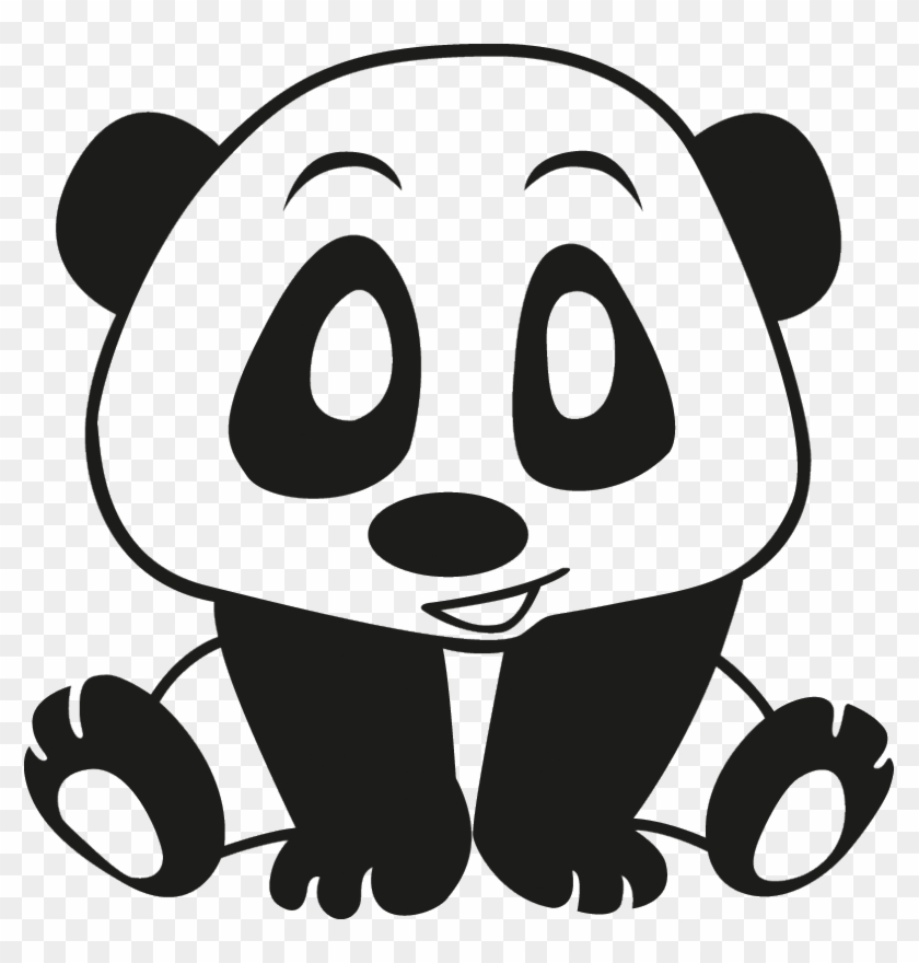Clip Arts Related To - Panda Dessin #429790
