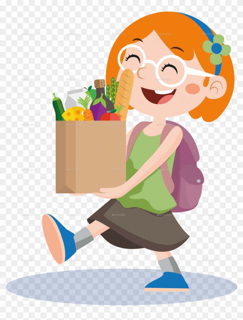 Shopping Kids - Illustration #429853