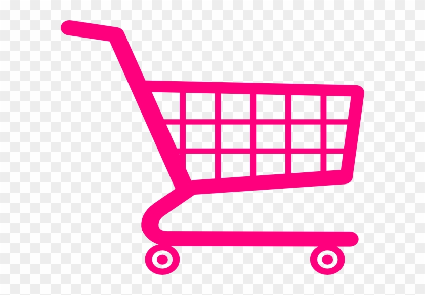 Shopping Cart Icon Png - Pink Shopping Cart Png #429861