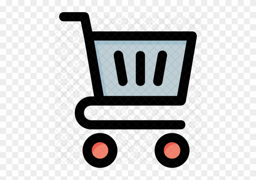 Shopping Trolley Icon - Shopping Cart #429863
