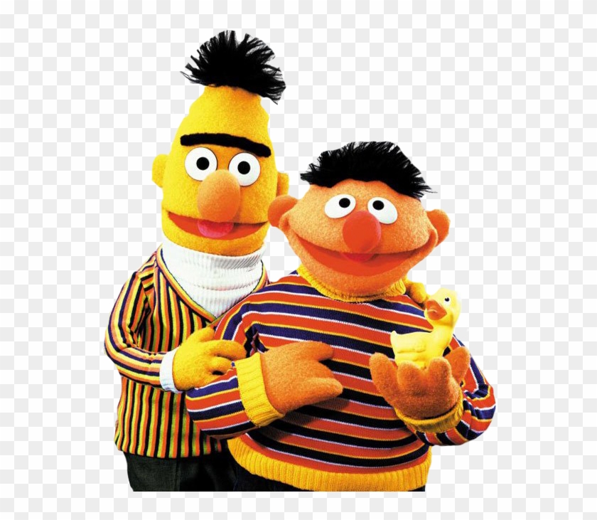 Bert And Ernie In Png Form - Bert And Ernie From Sesame Street #429946