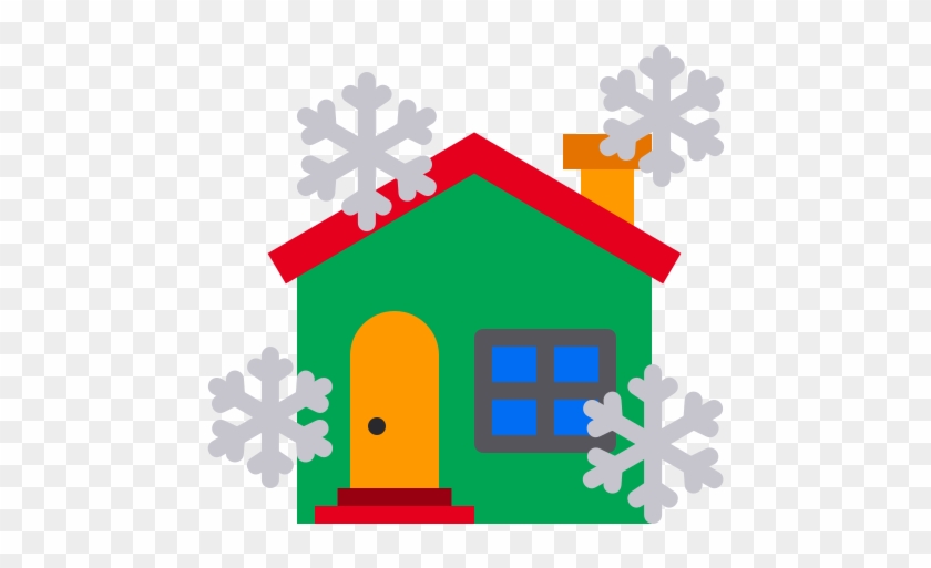 House, Snowfall, Christmas, Xmas, Snow, Snowflame, - Snow #429971