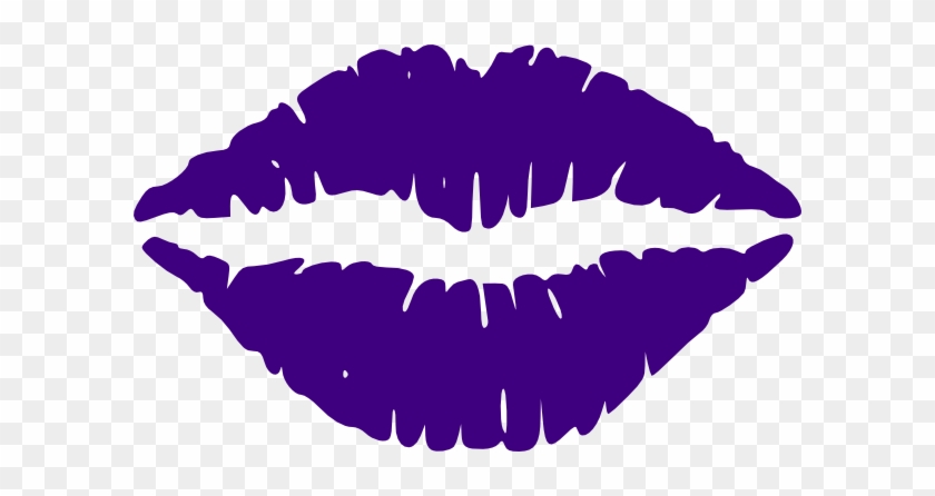Lips Purple Wedding Clip Art - Lips Clip Art #429979