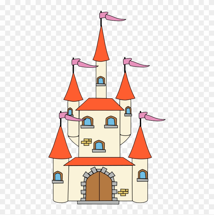Fairy Tale Castle Clipart - Fairytale Castle Clipart #430041
