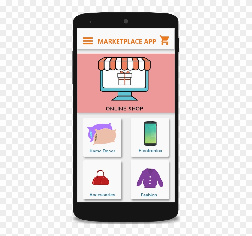 Woocommerce Marketplace App Home Page - Category Banner Mobile App #430077